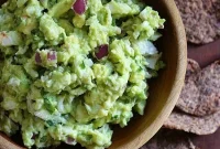 Crab Guacamole Recipe with Lime and Cilantro