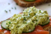 Avocado Egg Salad and Salmon Sandwich Recipe