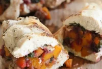 Butternut, Cranberry and Pecan Stuffed Turkey Tenderloin Recipe