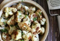 Cilantro-Lime Roasted Cauliflower Recipe