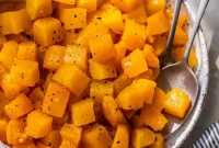 Maple-Glazed Roasted Butternut Squash