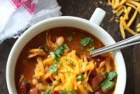 Smoky BBQ Chicken Chili Recipe
