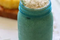 Pineapple Banana Colada Smoothie
