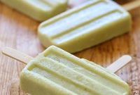 Creamy Avocado Coconut Popsicles Recipe