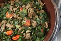 Sukuma Wiki: Kenyan Braised Collard Greens with Ground Beef