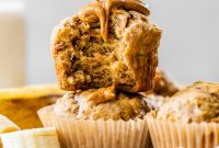 Homemade Peanut Butter Banana Muffins Recipe
