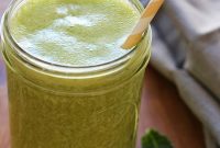 Kale and Banana Superfood Smoothie with Chia and Hemp