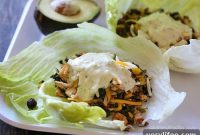 Santa Fe Turkey Lettuce Wraps with Avocado and Chipotle