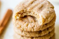 Light Pumpkin Snickerdoodle Cookies Recipe