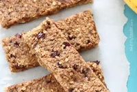 No-Bake Banana Oat Bars Recipe