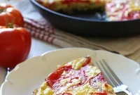 Tomato and Zucchini Frittata Recipe