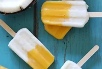 Creamy Coconut Mango Popsicles Recipe