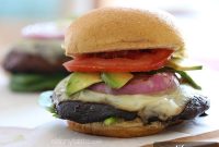Grilled Portobello Mushroom Burger Recipe with Balsamic Glaze