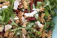 Refreshing Summer Pasta Salad with Baby Greens