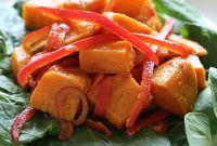 Tandoori Sweet Potato (Kumara) Salad