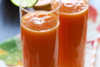 Tropical Papaya Fruit Smoothie