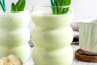 Homemade Shamrock Shake: Creamy Mint Milkshake