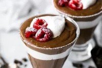 Layered Chocolate Parfaits Recipe with Crunchy Toppings