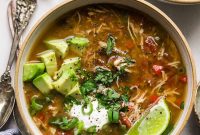 Slow Cooker Chicken and Black Bean Soup