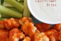 Crispy Spicy Buffalo Cauliflower Bites Recipe
