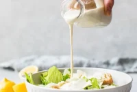 Homemade Greek Yogurt Caesar Dressing Recipe