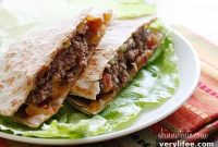 Skinny Buffalo Burger Quesadilla Recipe