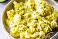 Creamy Avocado Egg Salad Recipe with Lemon