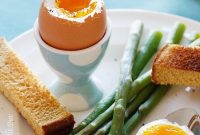 Soft-Boiled Eggs with Asparagus Toast Soldiers