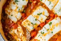 Pan-Seared Cajun Fish with Tomatoes