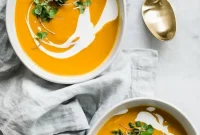 Creamy Carrot and Ginger Soup Recipe