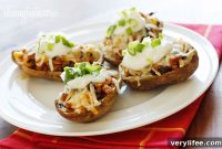 Santa Fe Turkey Stuffed Potato Skins