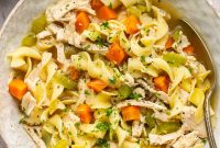 Leftover Turkey Noodle Soup Recipe