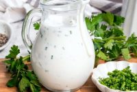 Lighter Buttermilk Ranch Dressing Recipe