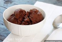 Silky Dark Chocolate Sorbet Recipe