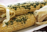 Roasted Corn with Cilantro Butter Recipe
