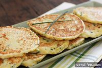 Crispy Summer Squash and Chive Pancakes