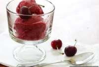 Homemade Cherry Sorbet Recipe