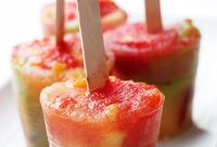 Homemade Frozen Fruit Popsicles
