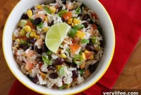 Zesty Fiesta Lime Rice Recipe with Cilantro