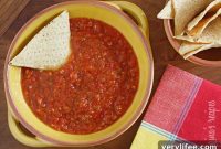 Authentic Mexican Spicy Red Salsa