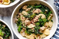 Orecchiette with Sausage and Broccoli Rabe Recipe