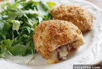 Chicken Rollatini Recipe with Prosciutto and Melted Cheese