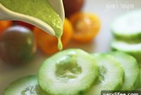 Low-Calorie Creamy Cucumber Ranch Dressing Recipe
