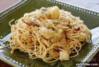 Roasted Cauliflower Pasta with Lemon and Parmesan