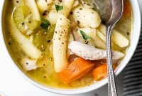 Homestyle Chicken and Cavatelli Noodle Soup