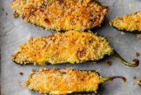 Crispy Stuffed Jalapeño Poppers with Cream Cheese
