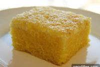 Brazilian Cornmeal Cake Recipe (Bolo de Fubá)