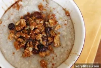 Apple Cinnamon Spiced Oatmeal Recipe