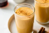 Creamy Pumpkin Smoothie Recipe with Cinnamon and Nutmeg