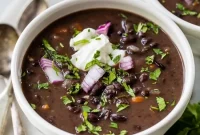 Freezer-Friendly Black Bean Soup for Meal Prep